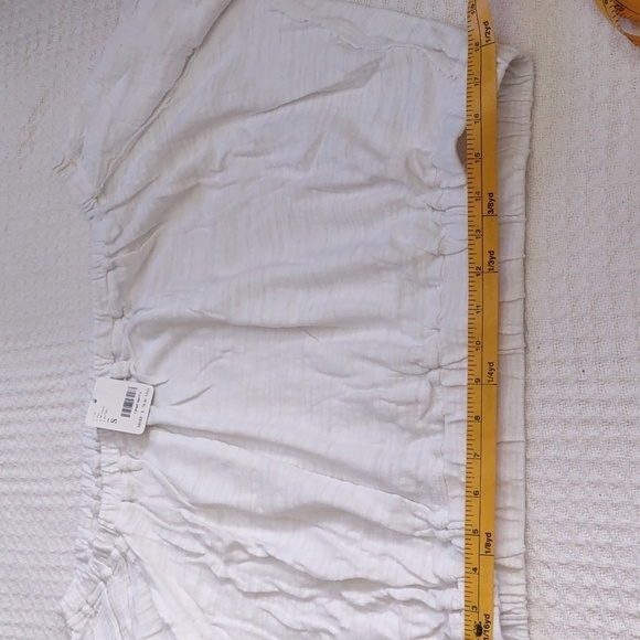 New FREE PEOPLE 100% Cotton Off Shoulder Top Size S - Picture 8 of 11